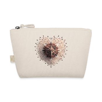 Coeur avec boussole Édition de la Saint-Valentin - Trousse biologique - nature - Devant