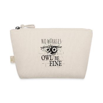 Owl Be Fine Meme | Street Art Graffiti Owl - Organic Pouch - nature - Front
