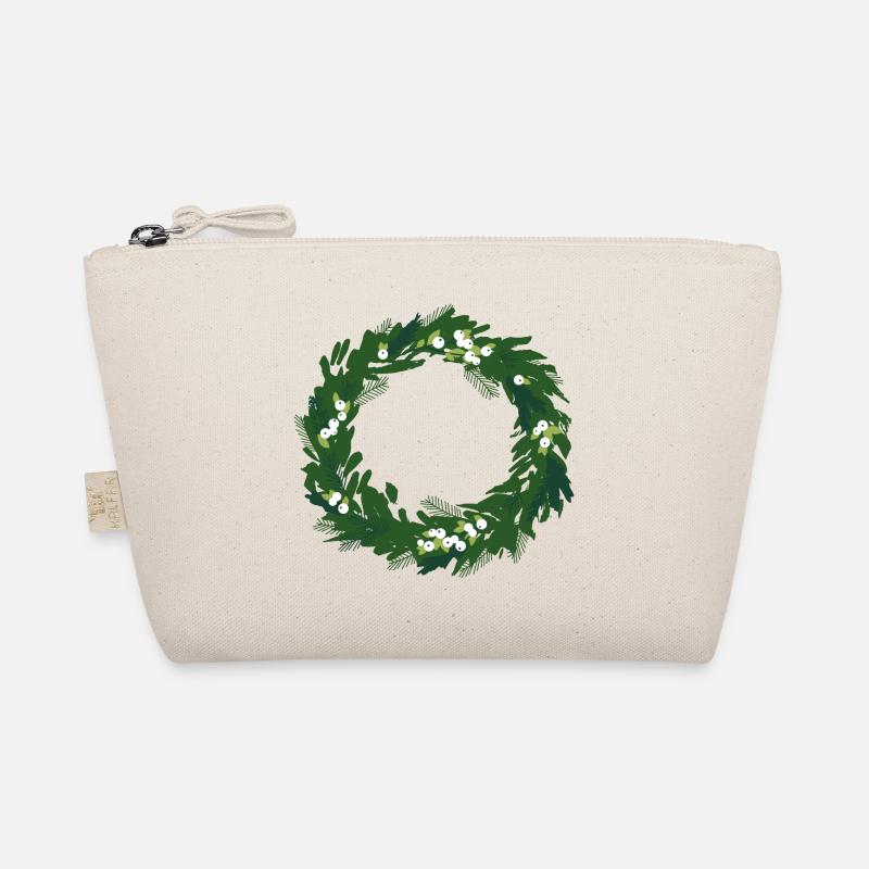 Weihnachtskranz Bio-Täschchen