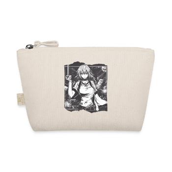 Enchanting Sakura - Digital Anime Woman Character - Organic Pouch - nature - Front