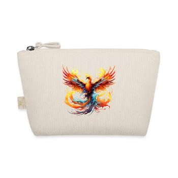 Phönix Phoenix Feuer Flammen Vogel Mythologie - Bio-Täschchen - Natur - Vorne