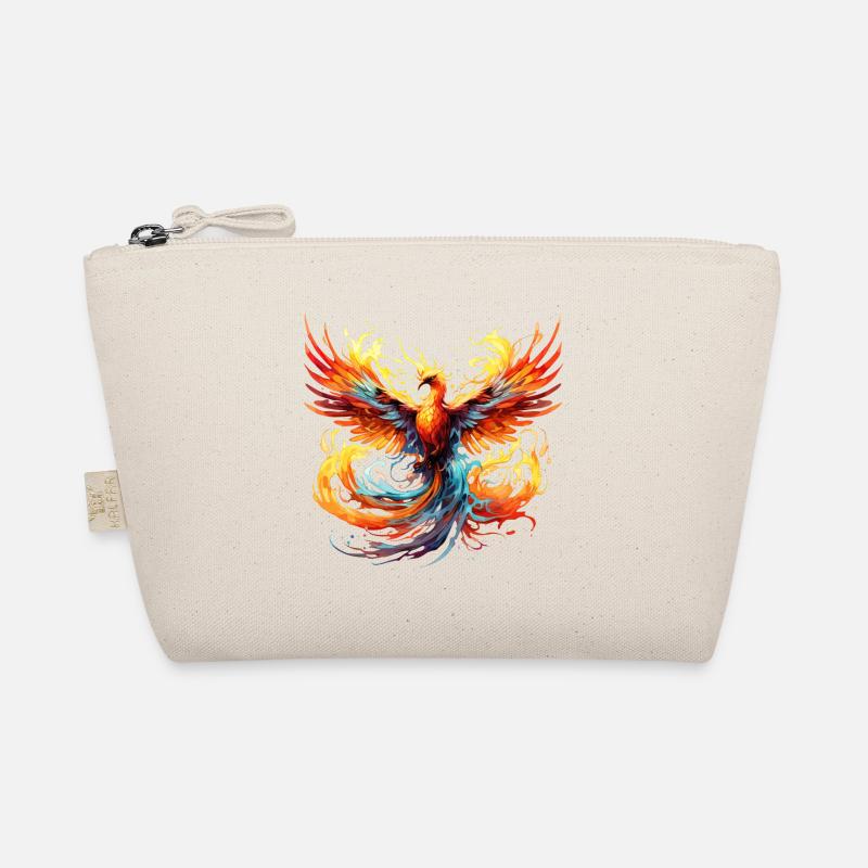 Phoenix, Phoenix, Fire, Flames, Bird, Mythology Organic Pouch