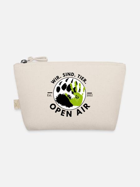 OPEN AIR LOGO - Bio-Täschchen - Natur