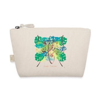 Tropical jungle, but where is the panther? - Organic Pouch - nature - Front