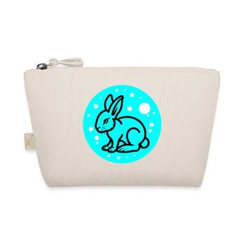 Symbole de Pâques lapin - Trousse biologique - nature - Devant