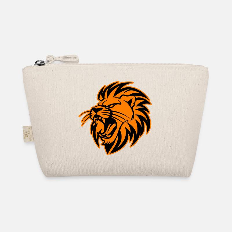 Lion Head Symbol Lion Organic Pouch