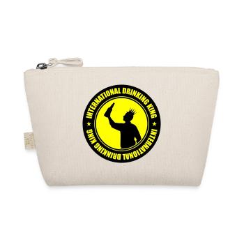 Drinking King Party Saying - Organic Pouch - nature - Front