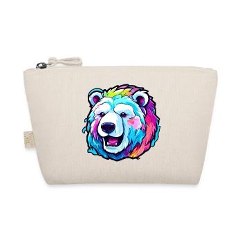 Ours polaire / Animal / Norpol / hiver / enfantin / mignon - Trousse biologique - nature - Devant