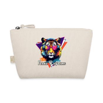 Tigre dans le casque et les lunettes de style pop art - Trousse biologique - nature - Devant