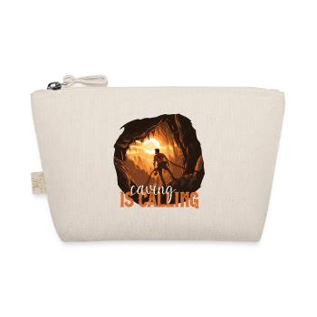 The cave calls at sunset - Organic Pouch - nature - Front