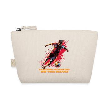 Un footballeur dans l’action dynamique, le pop-art moderne - Trousse biologique - nature - Devant