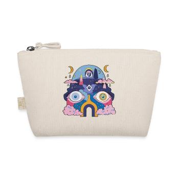 Psychedelic robot - Organic Pouch - nature - Front