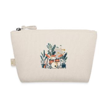 plants and music - high quality fashion print - Organic Pouch - nature - Front