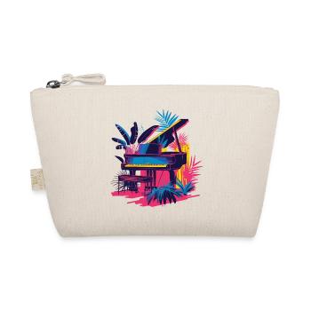 plants and music - high quality fashion print - Organic Pouch - nature - Front