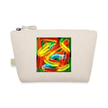Rayures de couleur - Trousse biologique - nature - Devant