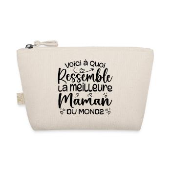 Cadeau Meilleure Maman du Monde Cadeau Super Maman - Trousse biologique - nature - Devant