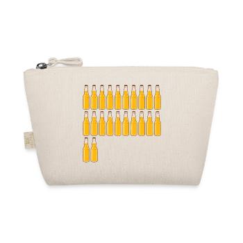 22 Beer Bottles - Beer - 22 Years - 22nd Birthday - Organic Pouch - nature - Front