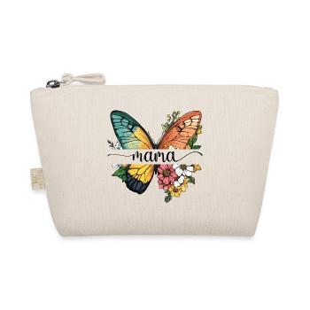 Mom Butterfly Flowers Best Mom Mother's Day - Organic Pouch - nature - Front