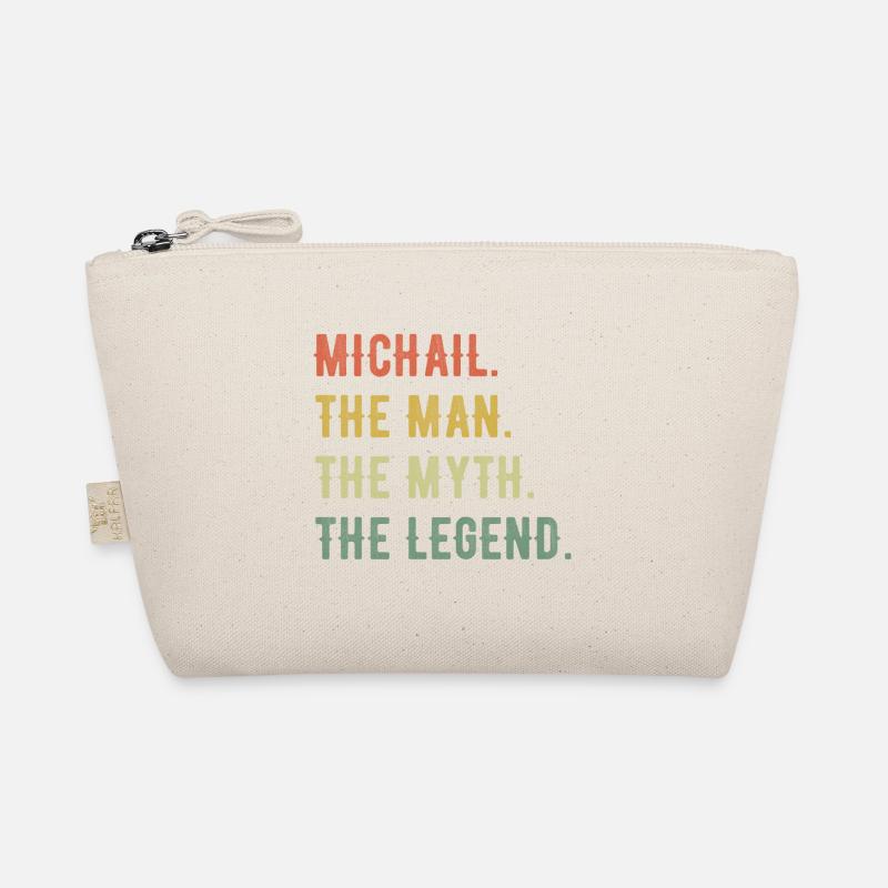 Michael Michail First Name Short Form Man Myth Legend Organic Pouch