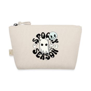 Spooky Season Halloween Ghosts Ghosts - Organic Pouch - nature - Front