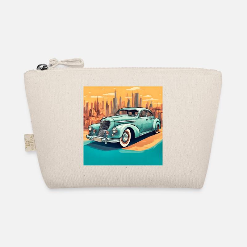 Vintage Shabby Chic Cabrio Auto Bio-Täschchen
