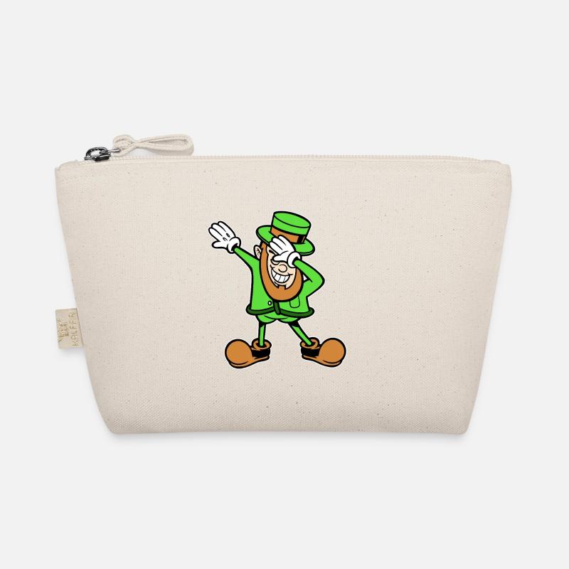St. Patricks Day Dabbing Leprechaun Dab Dance Organic Pouch