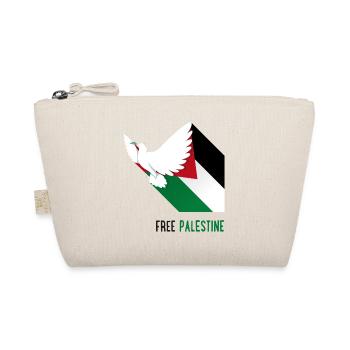 Colombe de la paix et drapeau de la Palestine Free - Trousse biologique - nature - Devant