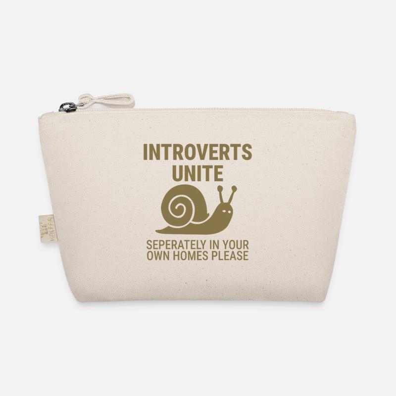 Introvertierte vereint euch! Bio-Täschchen