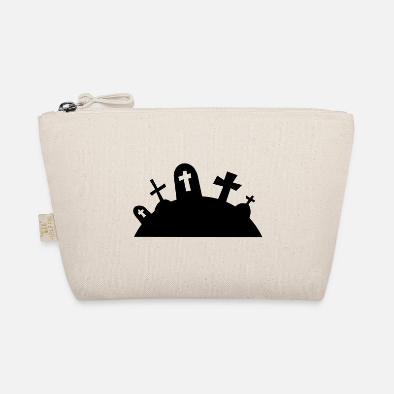Graves cemetery halloween / graveyard graves Organic Pouch