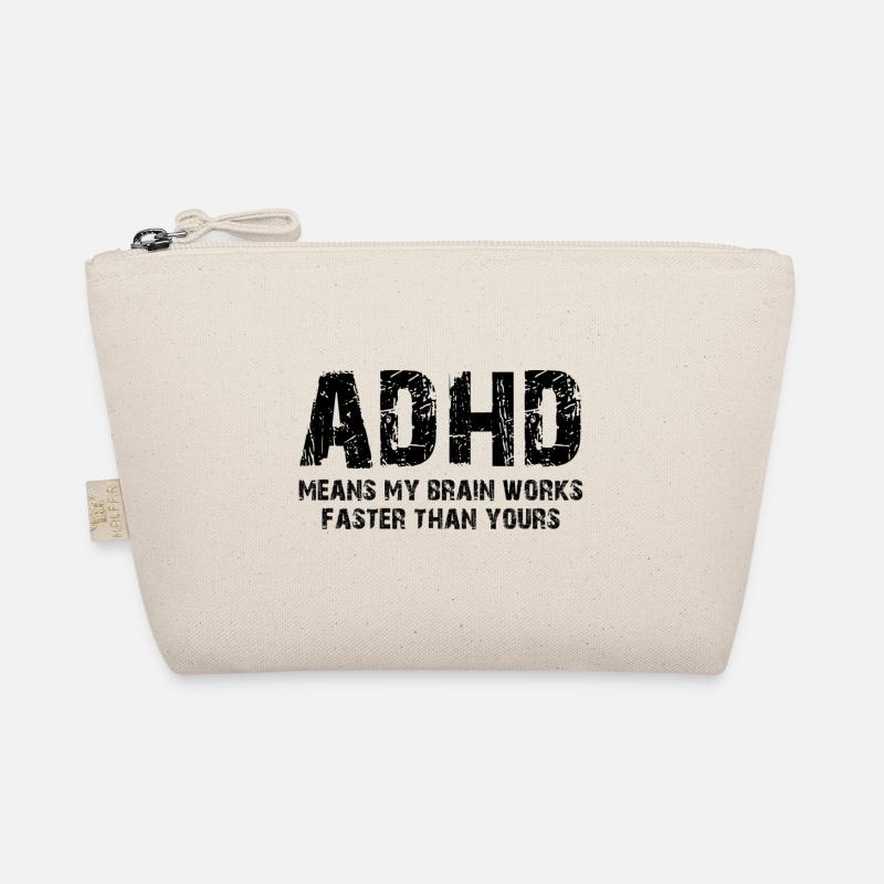 Adhs - Bio-Täschchen - Natur