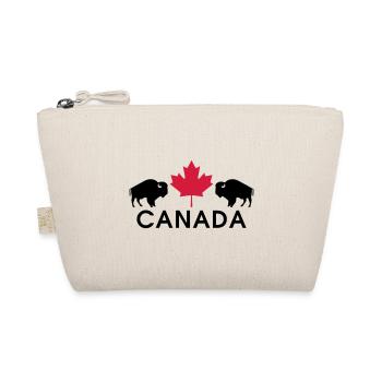 Canada Maple Bison - Organic Pouch - nature - Front