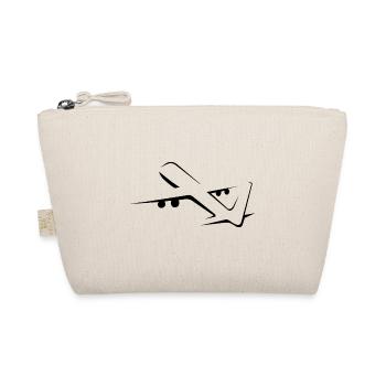 airplane - Organic Pouch - nature - Front