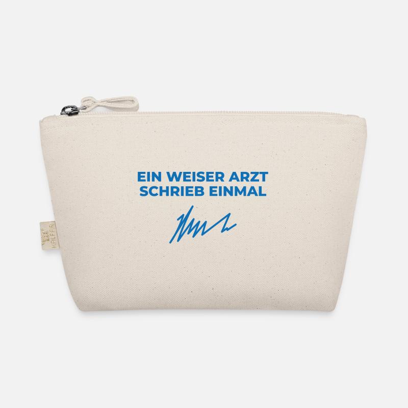Weiser arzt Geschenk Krankenwagen Medizin - Bio-Täschchen - Natur