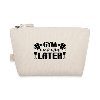 Gym maintenant vin plus tard - Trousse biologique - nature - Devant