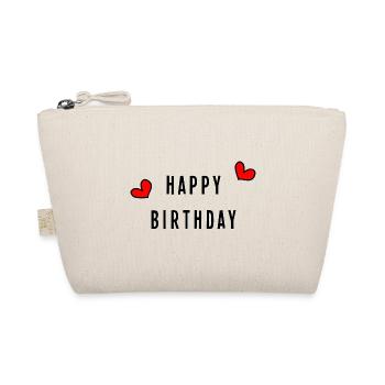 JAHRESTAG. ALLES GUTE ZUM GEBURTSTAG!. ALLES GUTE ZUM GEBURTSTAG!. - Bio-Täschchen - Natur - Vorne