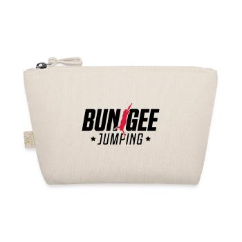 bungee jumping extreme sports - Organic Pouch - nature - Front