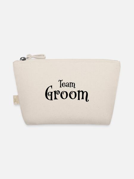 Team Groom - Organic Pouch - nature - Front