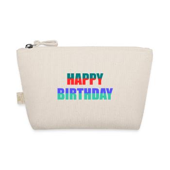JAHRESTAG. ALLES GUTE ZUM GEBURTSTAG!. ALLES GUTE ZUM GEBURTSTAG!. - Bio-Täschchen - Natur - Vorne