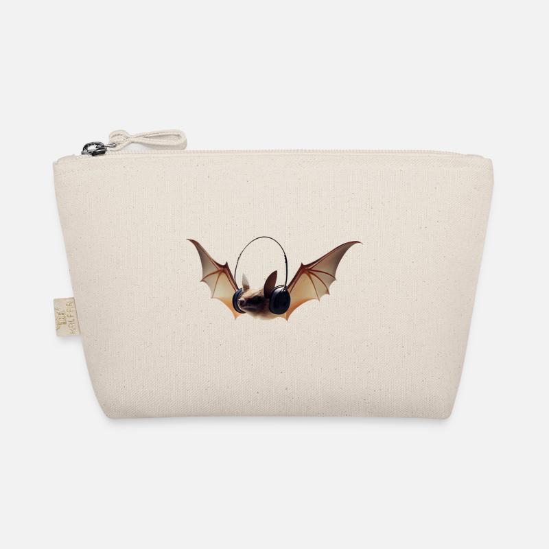 Bats have keen hearing Organic Pouch