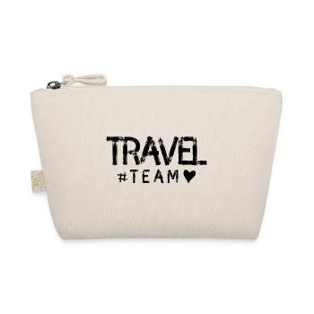 Travel Travel Team Heart - Organic Pouch - nature - Front