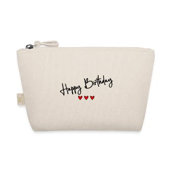 JAHRESTAG. ALLES GUTE ZUM GEBURTSTAG!. ALLES GUTE ZUM GEBURTSTAG!. - Bio-Täschchen - Natur - Vorne