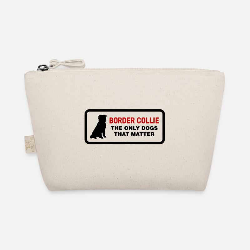Border collie Bio-Täschchen