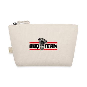 grill bbq team skull - Organic Pouch - nature - Front
