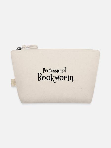 Professional bookworm - Organic Pouch - nature - Front