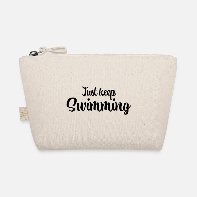 Just keep swimming - Bio-Täschchen - Natur