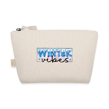Winter vibes Winter 2021 Fashion and Gifts - Organic Pouch - nature - Front