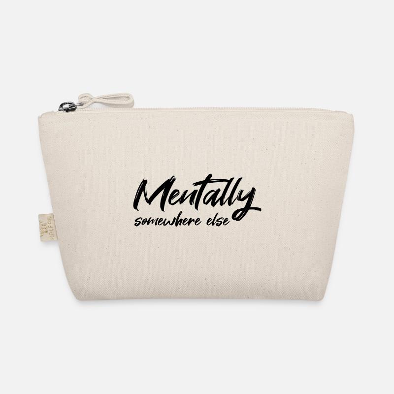 Mentally somewhere else Bio-Täschchen