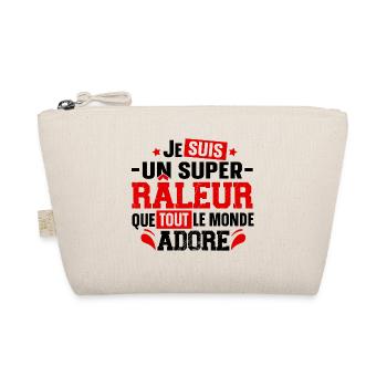 Râleur Grincheux Grognon Cadeau homme - Trousse biologique - nature - Devant