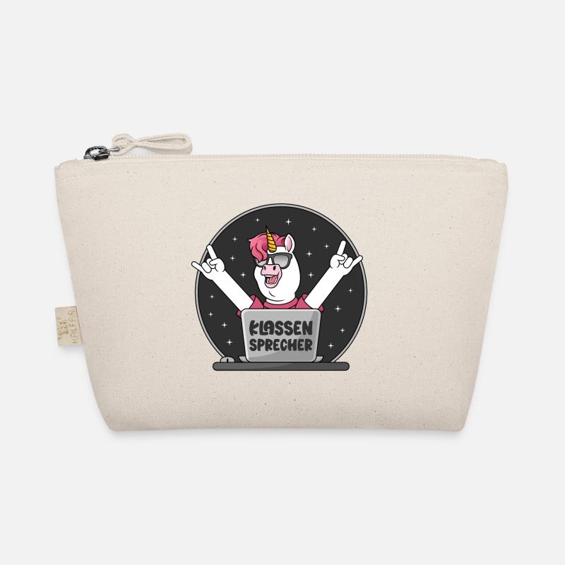 Klassen Sprecher Schule Einhorn PC Klassensprecher Bio-Täschchen