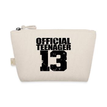 Adolescent officiel 13, cadeau cool 13e anniversaire - Trousse biologique - nature - Devant